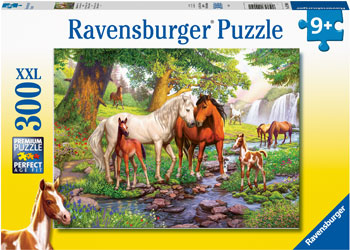 Ravensburger - Horses By the Stream - 300 Piece Jigsaw - Good Games