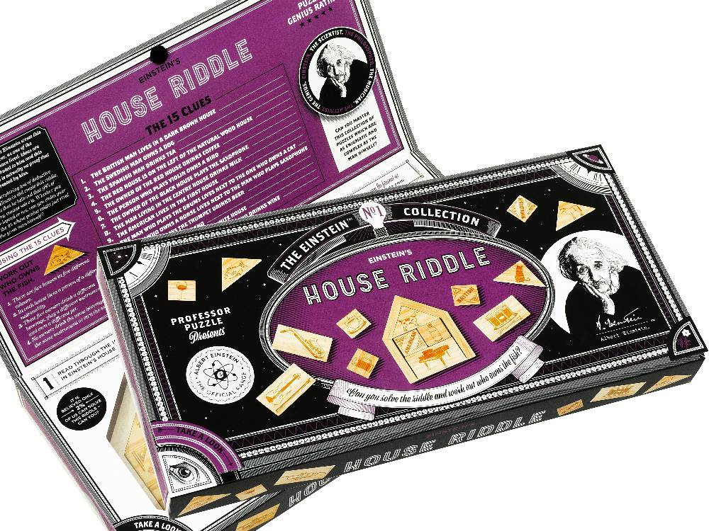 Einsteins House Puzzle - Good Games