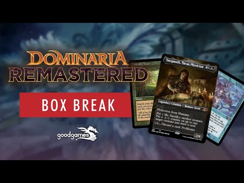 Magic: The Gathering - Dominaria Remastered Draft Booster Box Good Games Magic: The Gathering - Dominaria Remastered Draft Booster Box Good Games
