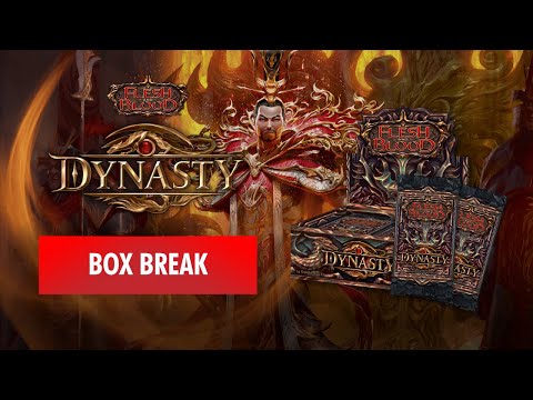 dynasty booster box Flesh and Blood TCG
