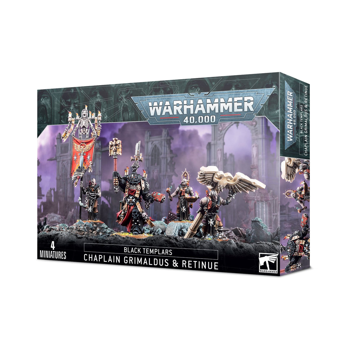 Black Templars – Grimaldus &amp; Retinue (55-44) - Good Games
