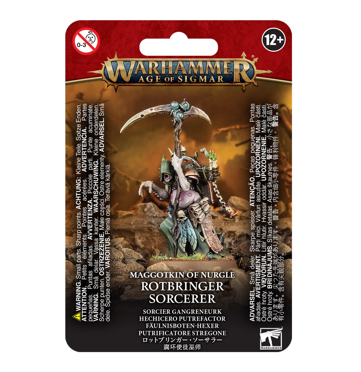 Maggotkin of Nurgle – Rotbringer Sorcerer (83-61)