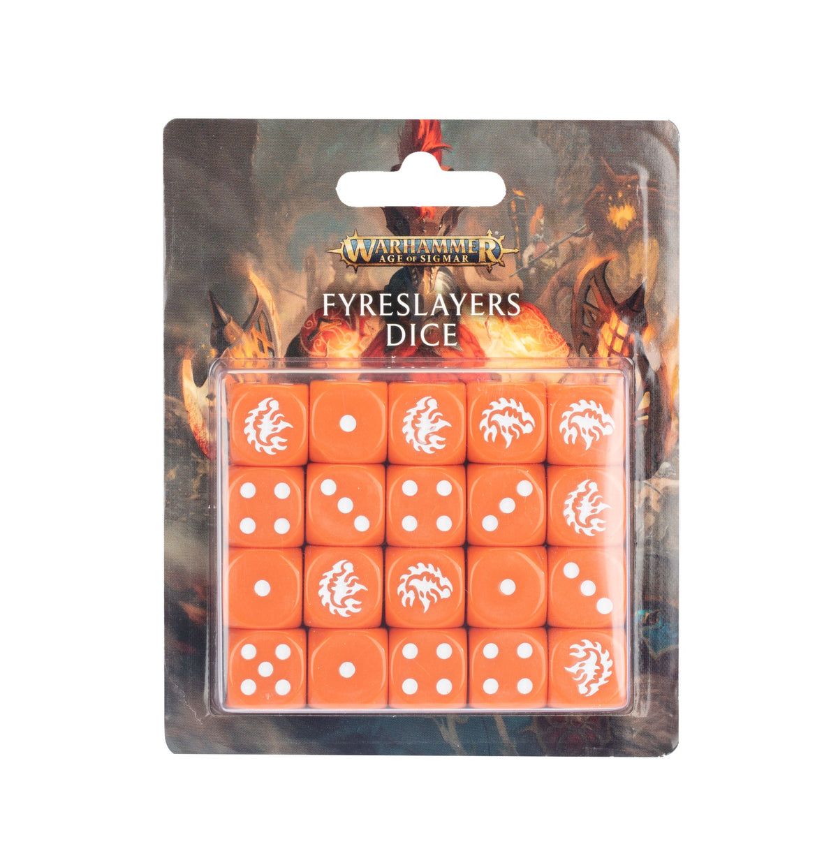 Warhammer Age of Sigmar - Fyreslayers Dice (84-50) - Good Games