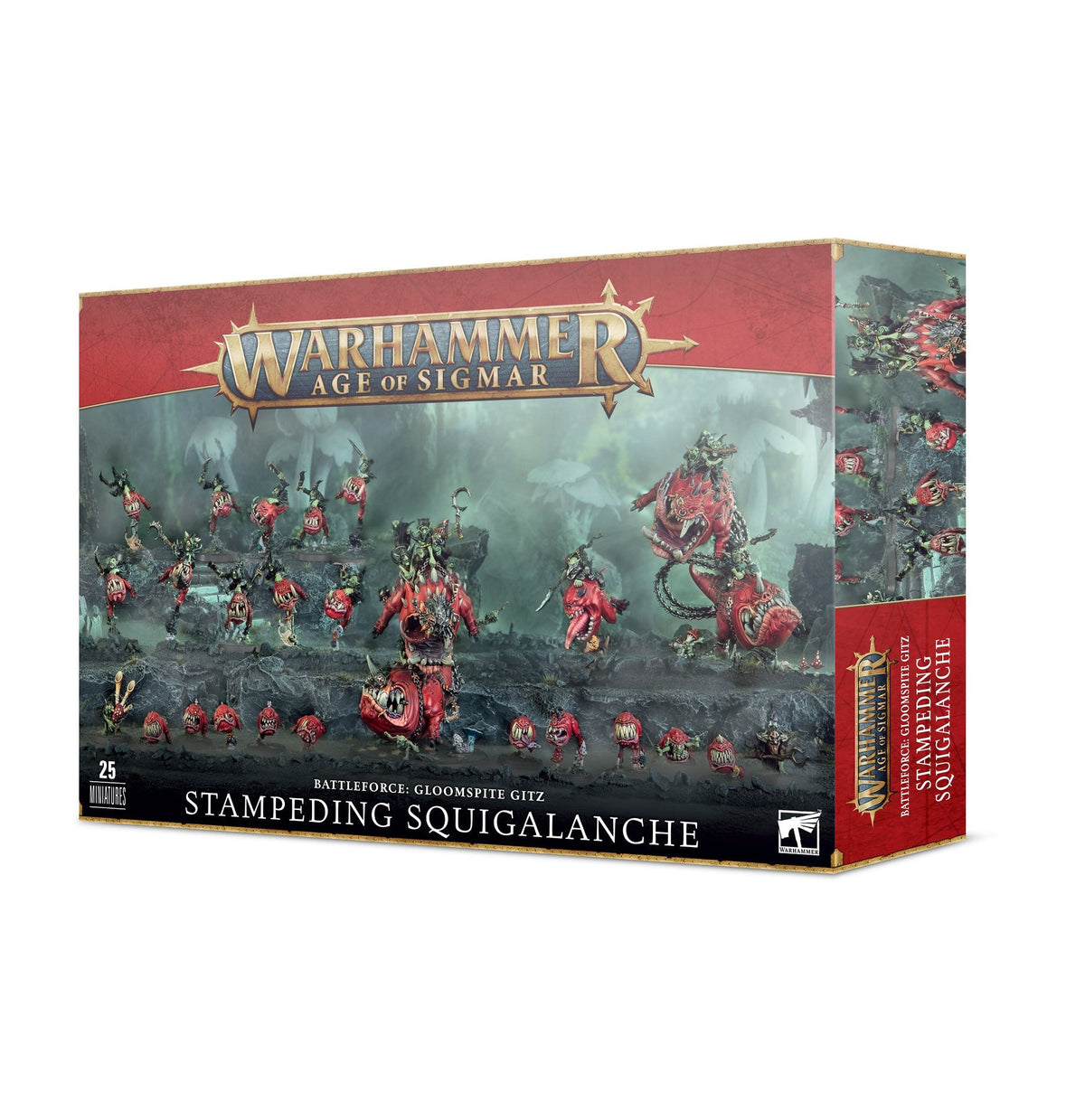 Warhammer Age of Sigmar - Gloomspite Gitz: Stampedeing Squigalanche