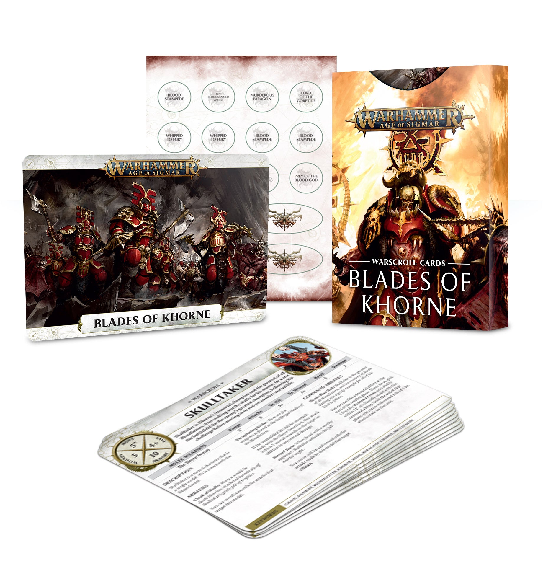 Warscroll Cards: Blades Of Khorne (83-04) - Good Games