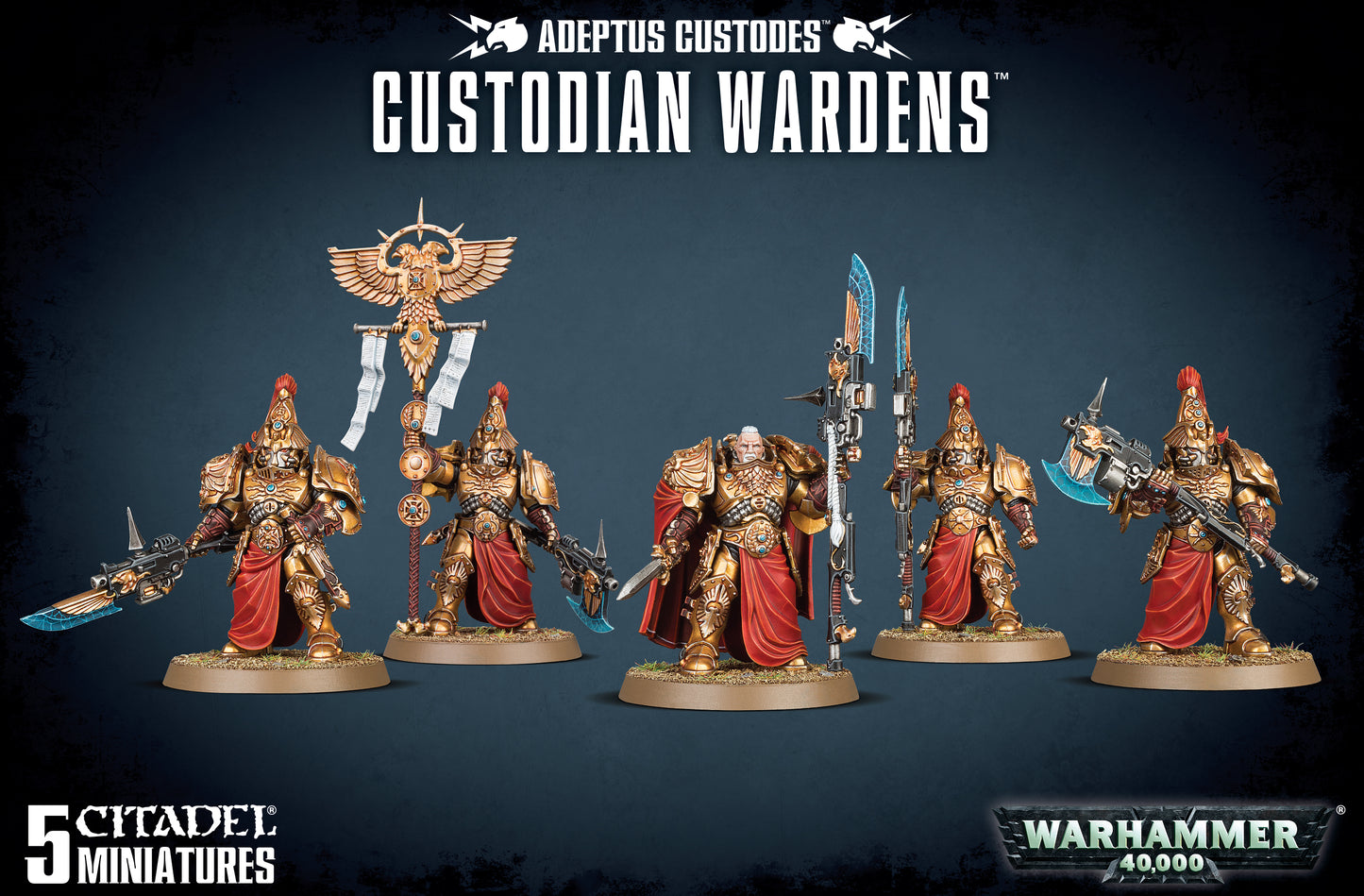 Adeptus Custodes - Custodian Wardens (01-11) - Good Games