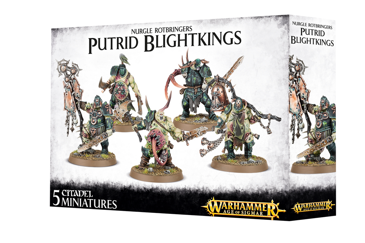 Nurgle Rotbringers: Putrid Blightkings (83-28) - Good Games