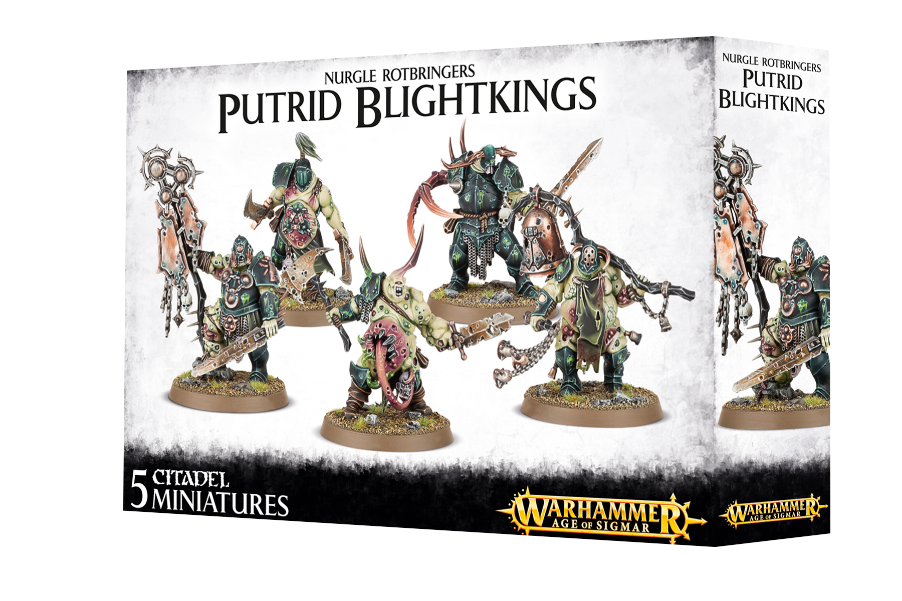 Nurgle Rotbringers: Putrid Blightkings (83-28) - Good Games