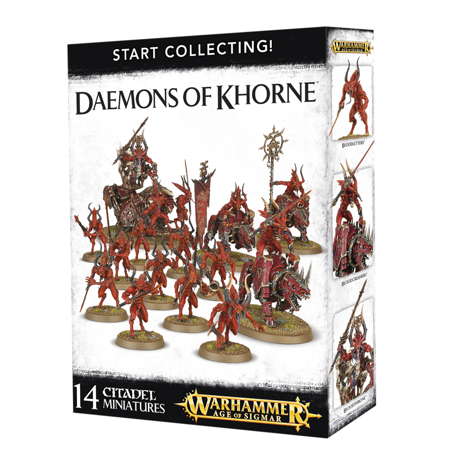 Start Collecting! Daemons Of Khorne (70-97) - Good Games