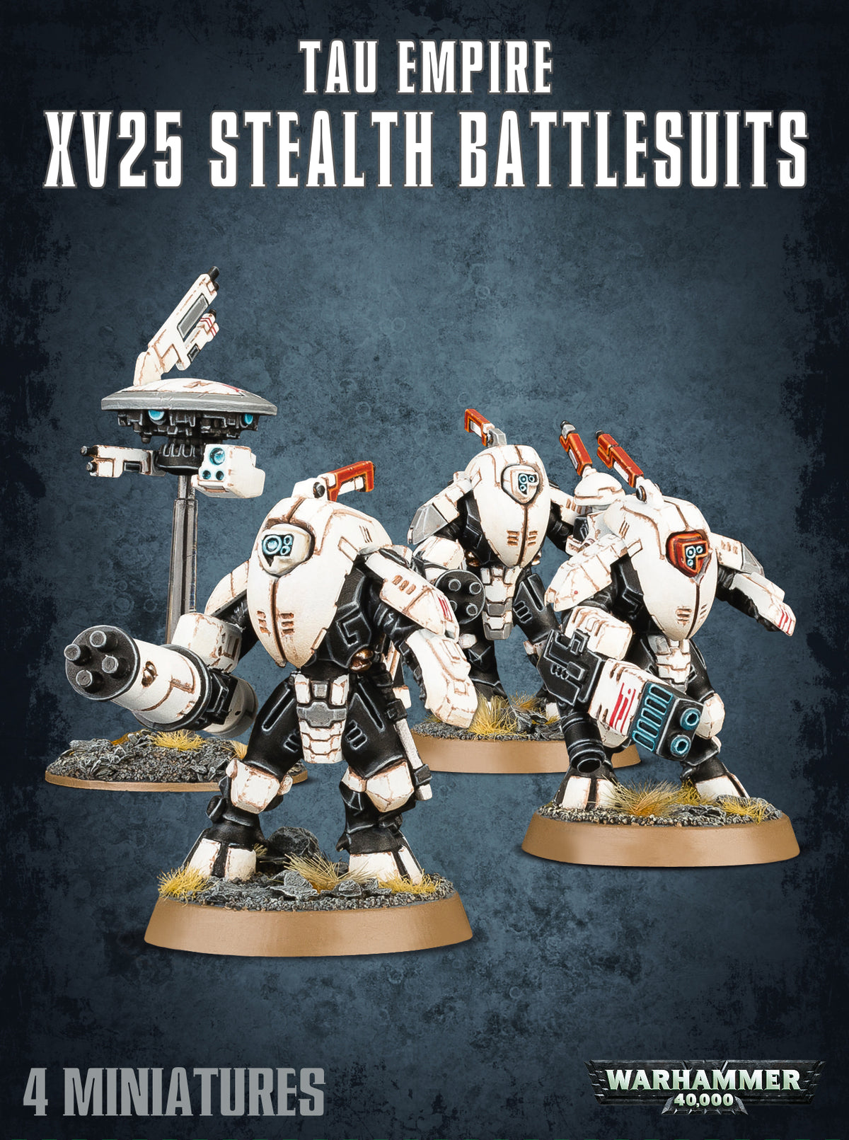 Tau Empire - XV25 Stealth Battlesuits (56-14)
