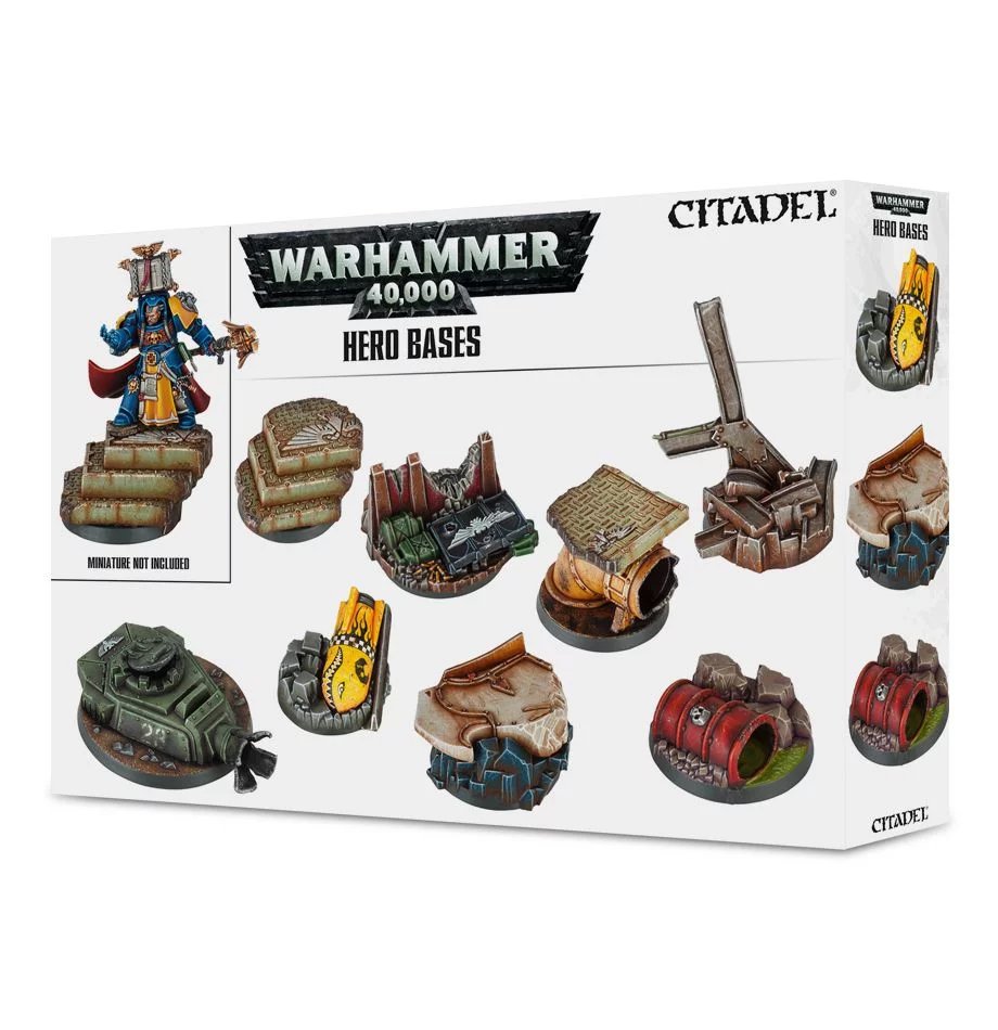 Warhammer 4000: Hero Bases (64-01) - Good Games