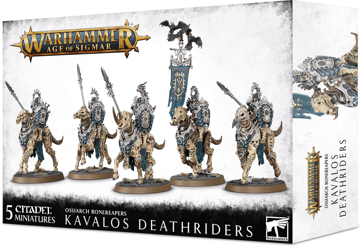 Ossiarch Bonereapers - Kavalos Deathriders (94-27) - Good Games