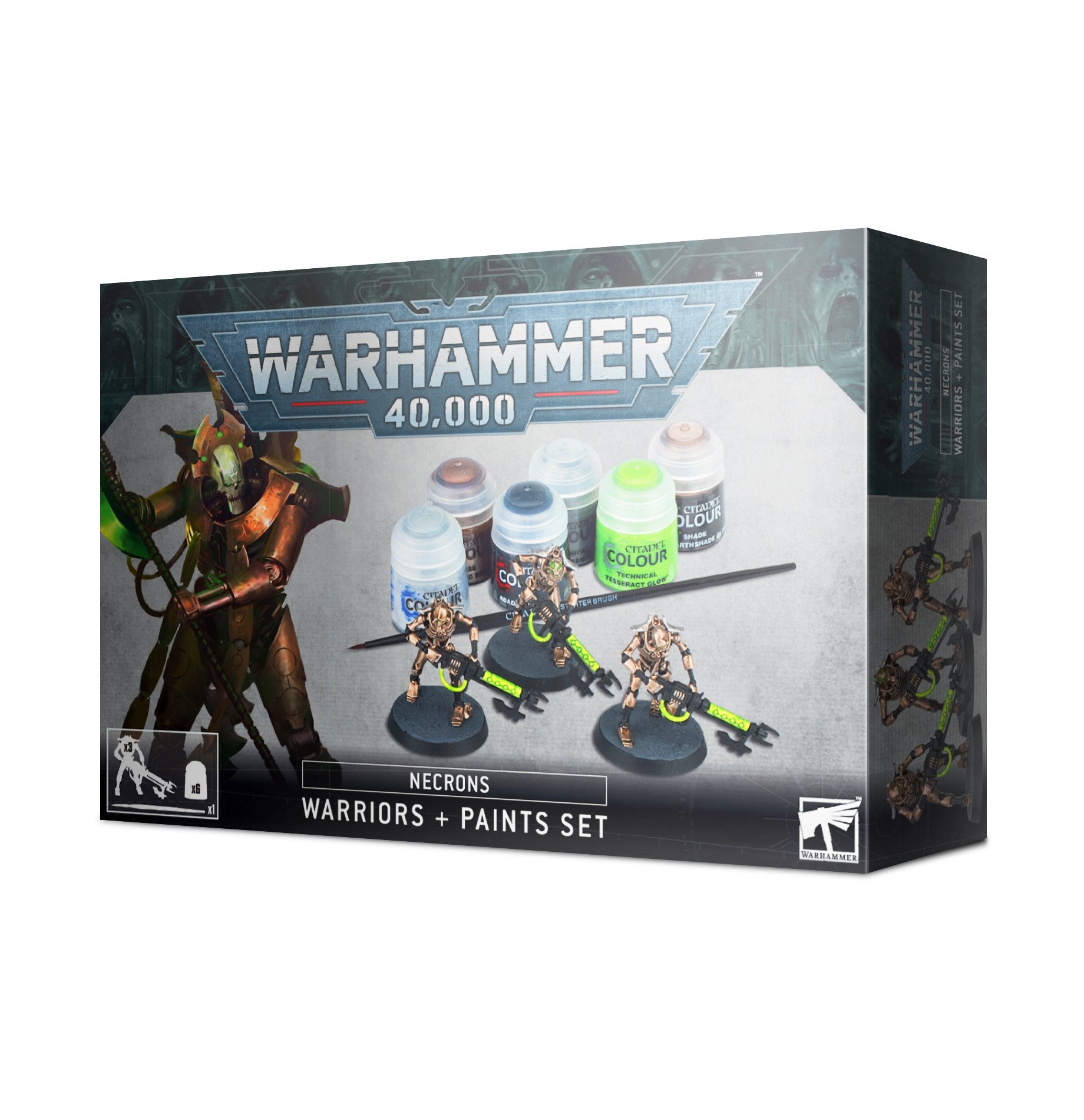 Necrons Warriors Paint Set+ (60-69) - Good Games