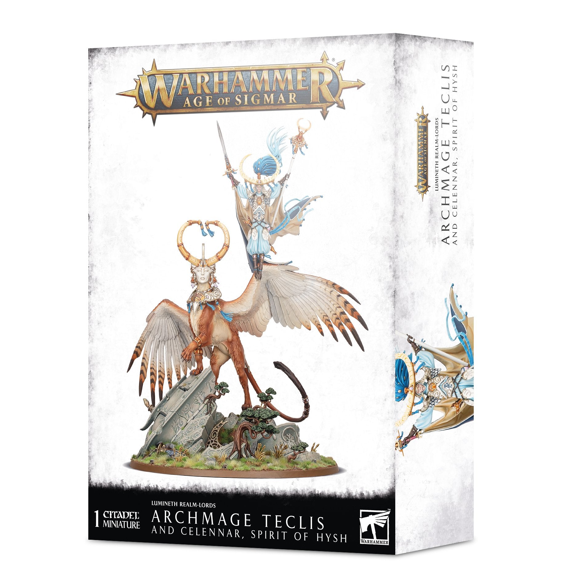 Lumineth Realm-Lords - Archmage Teclis And Celennar Spirit Of Hysh (87-53) - Good Games