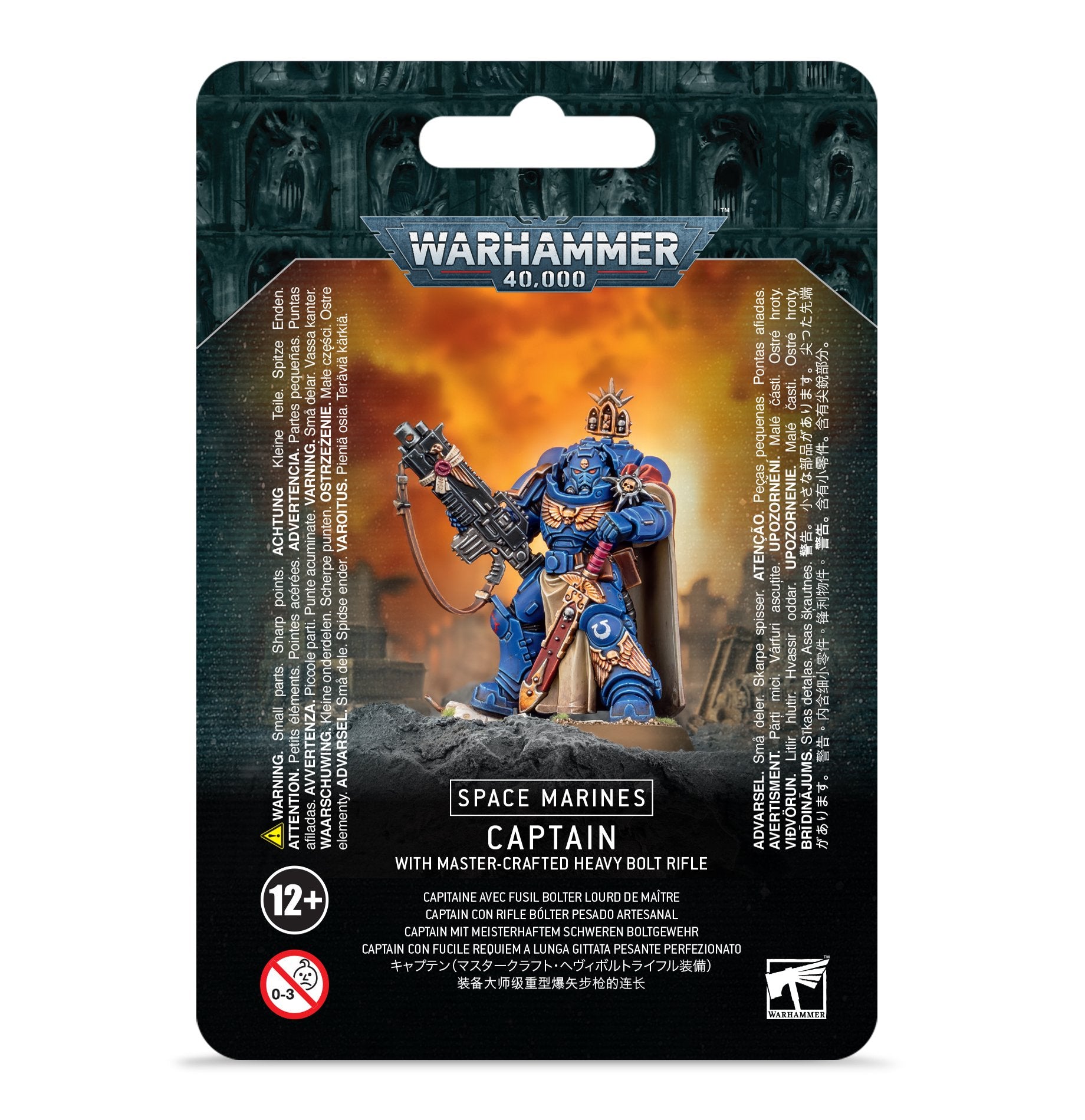 Space Marines – Captain w/ Master-Crafted Heavy Bolt Rifle (48-48) - Good Games