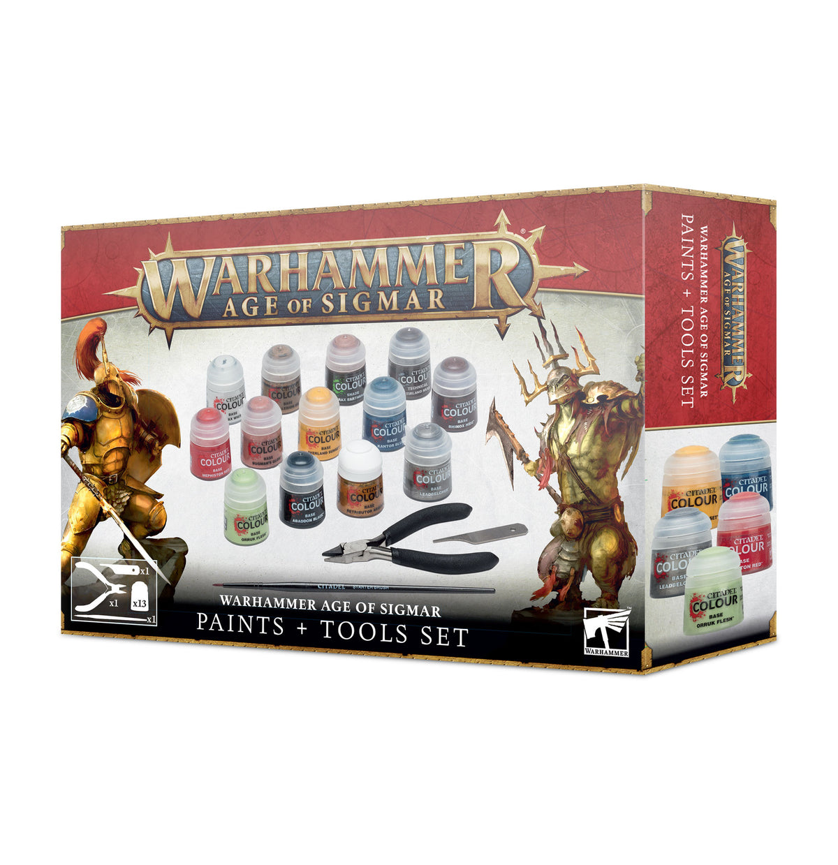 Warhammer Age of Sigmar - Paints + Tools (80-17)