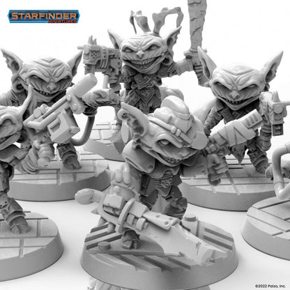 Starfinder Masterclass Miniatures: Space Goblin War Band - Good Games
