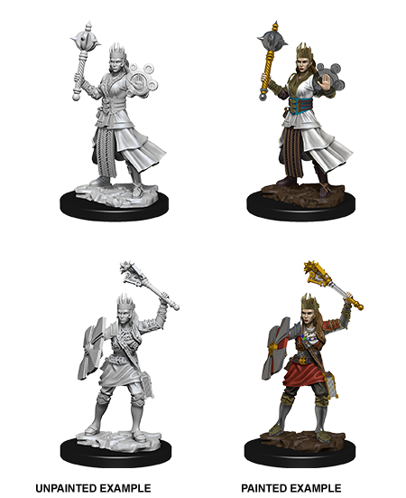 Dungeons & Dragons - Nolzurs Marvelous Unpainted Miniatures Female Human Cleric - Good Games