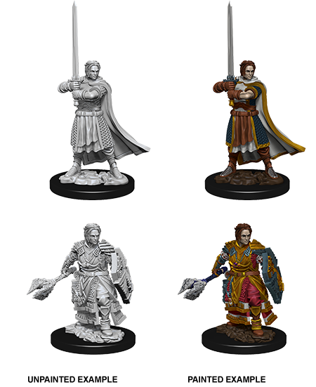Dungeons & Dragons - Nolzurs Marvelous Unpainted Miniatures Male Human Cleric - Good Games