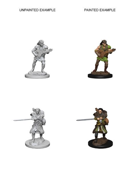 Dungeons & Dragons - Nolzurs Marvelous Unpainted Miniatures Human Male Bard - Good Games