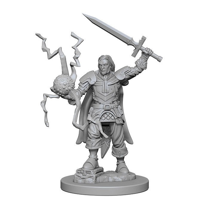 Pathfinder Deep Cuts Unpainted Miniatures Human Male Cleric - Good Games