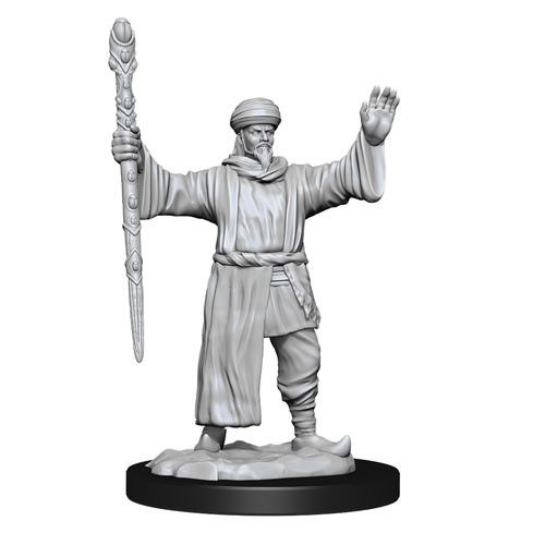 Dungeons & Dragons - Nolzurs Marvelous Unpainted Miniatures Human Male Wizard - Good Games