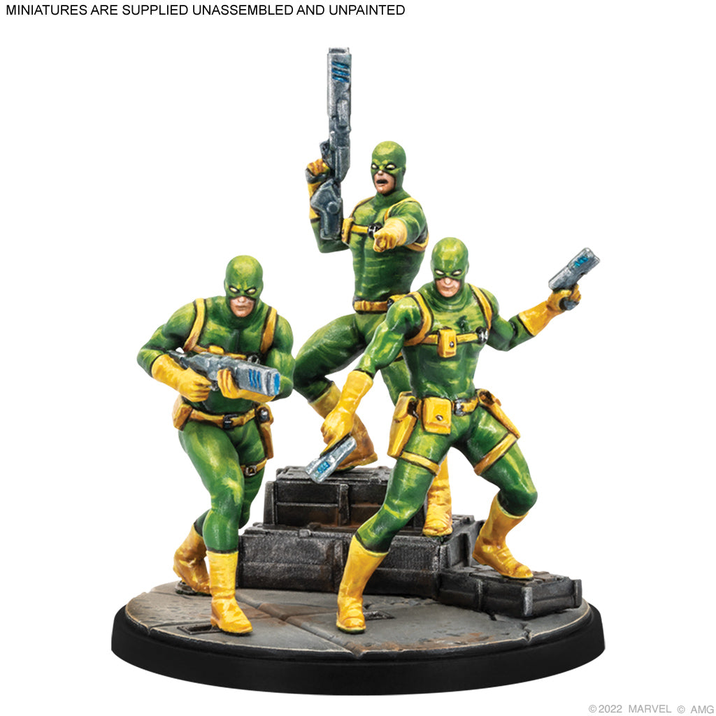 Marvel: Crisis Protocol - Miniatures Red Skull And Hydra Troopers - Good Games