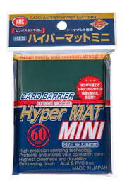KMC - Hyper Mat Mini Sleeves - Green - Good Games