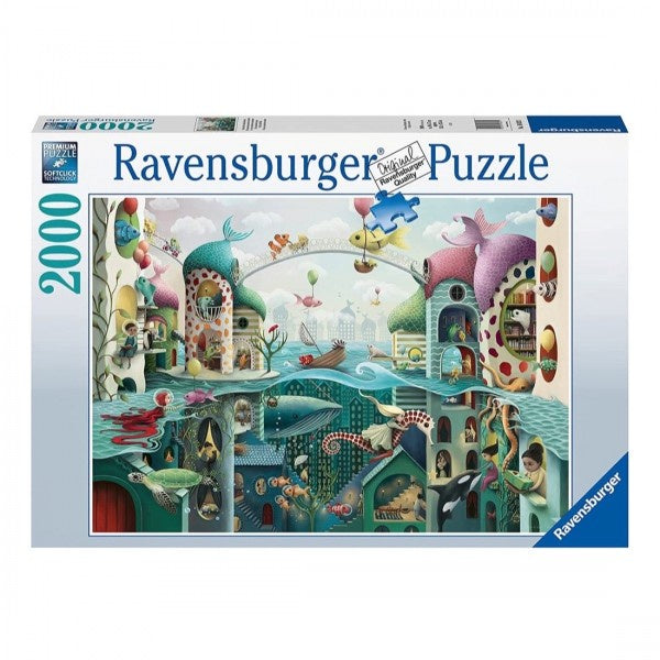 Ravensburger - If Fish Could Walk Puzzle 2000 Piece Jigsaw - Good Games