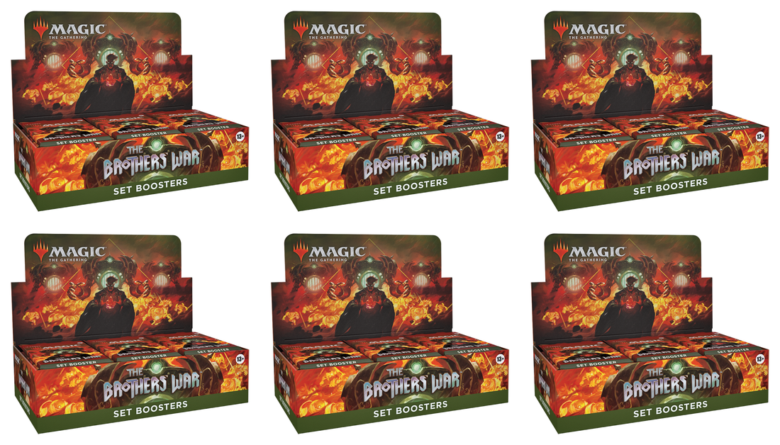 Magic: The Gathering - The Brothers War Set Booster Case Good Games Magic: The Gathering - The Brothers War Set Booster Case Good Games