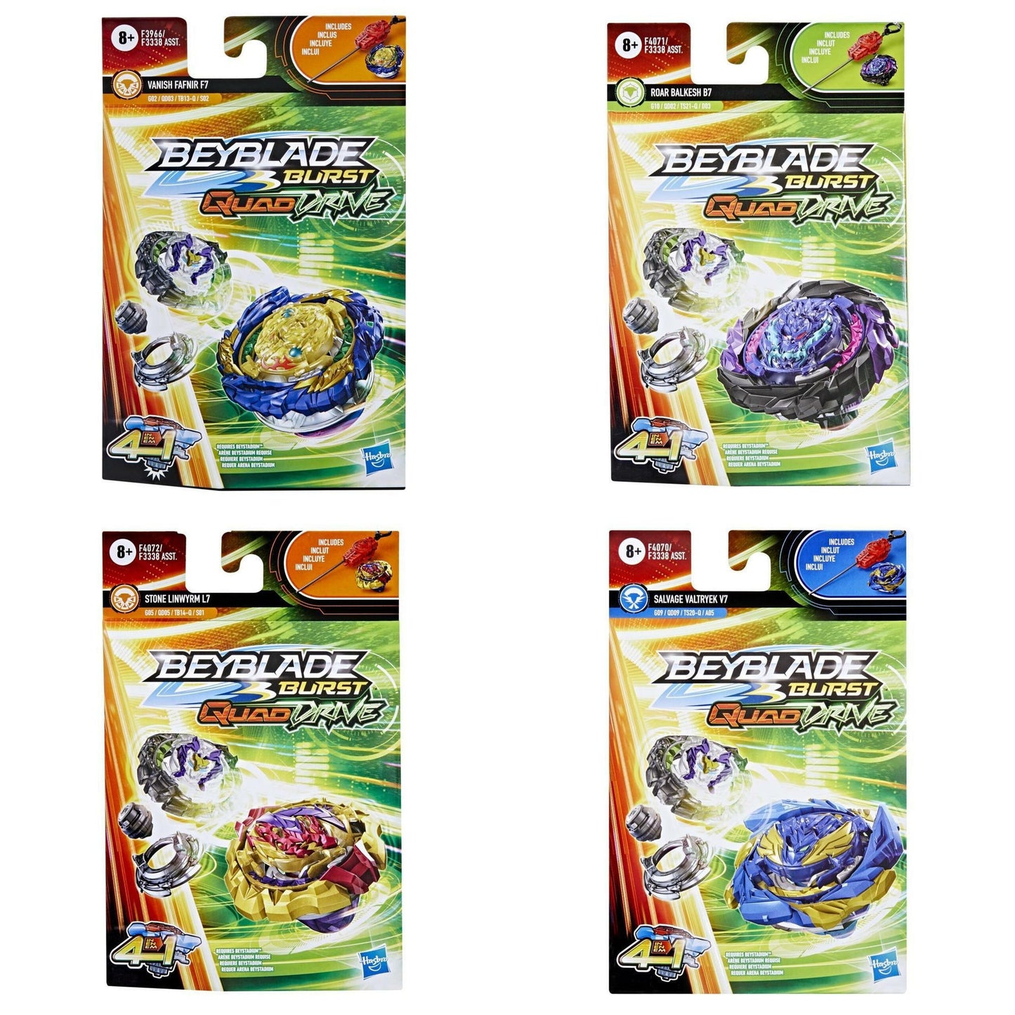 Beyblade Quad Drive Starter Pack Assortment - Good Games