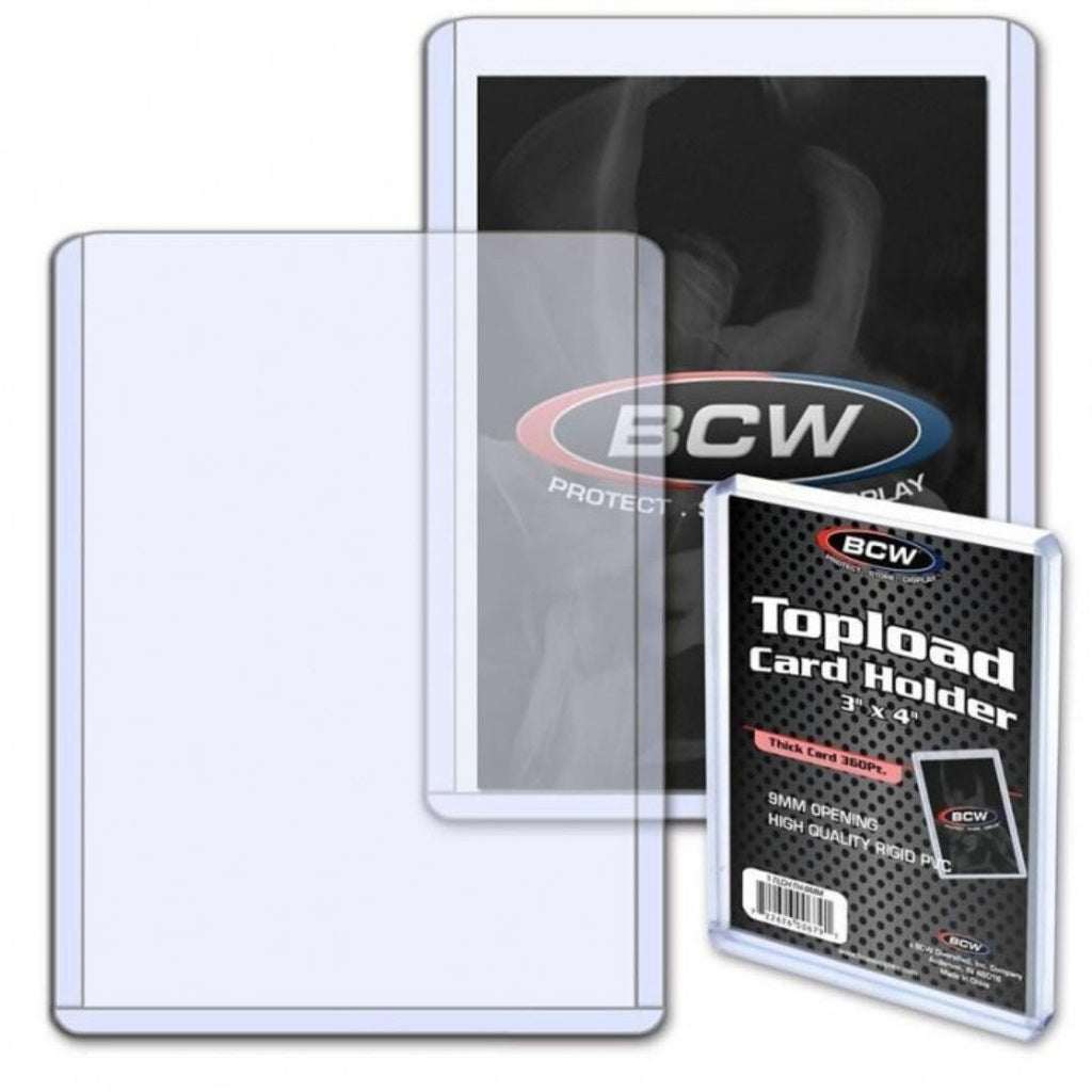 BCW Topload Card Holder Thick Card 360 Pt - Good Games