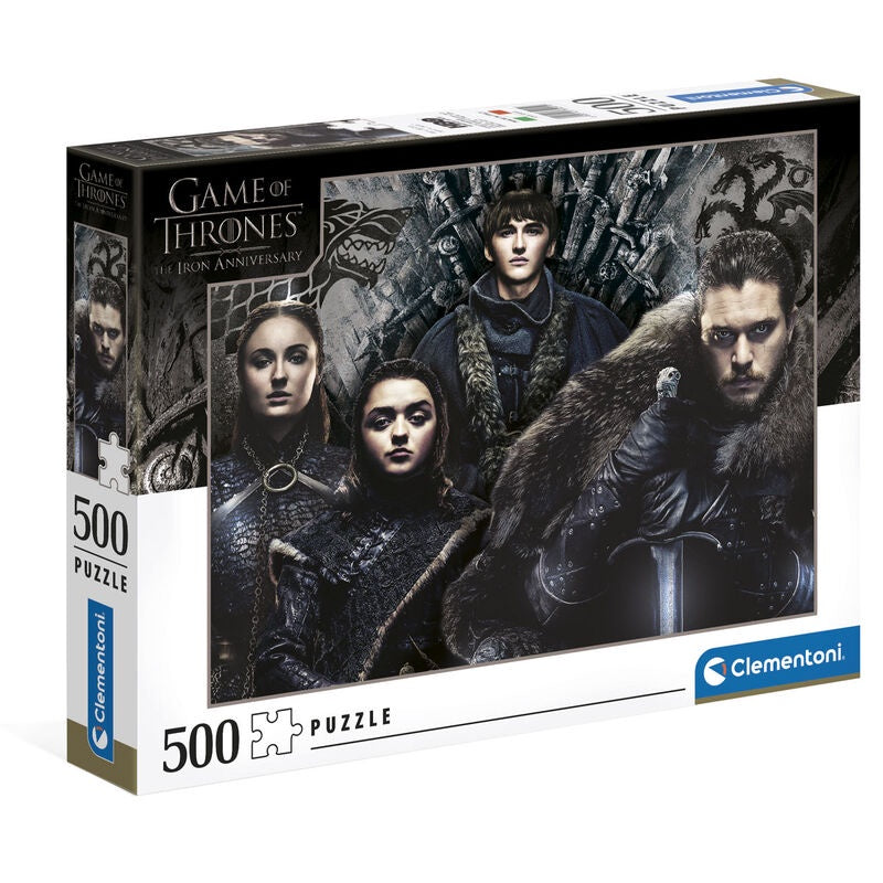 Clementoni - Game of Thrones Puzzle 500 Piece Jigsaw