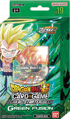 Dragon Ball Super Card Game - Zenkai Series Starter Deck 19 (SD19) - Green Fusion