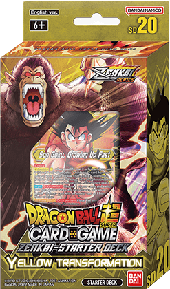 Dragon Ball Super Card Game - Zenkai Series Starter Deck 20 (SD20) - Yellow Transformation