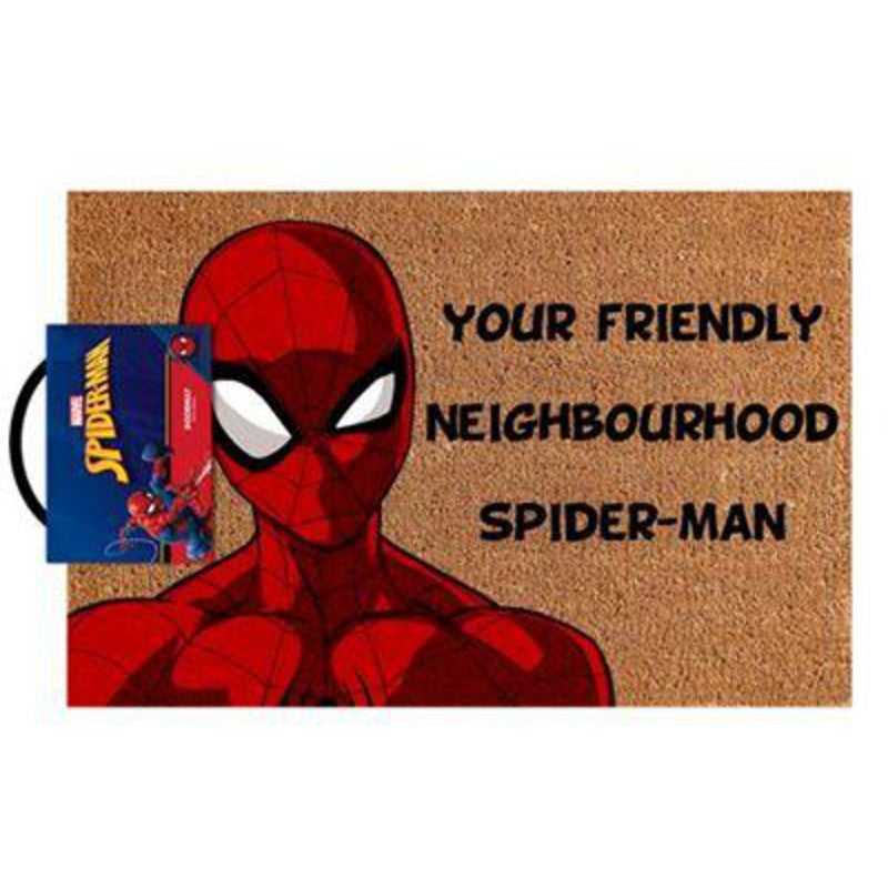 Spiderman Comics - Friendly Neighbourhood Door Mat - Good Games