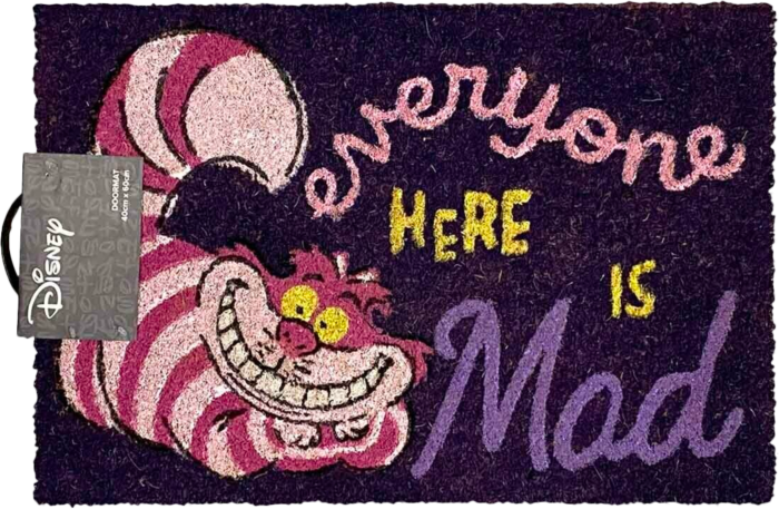 Alice in Wonderland - Were All Mad Here Doormat - Good Games