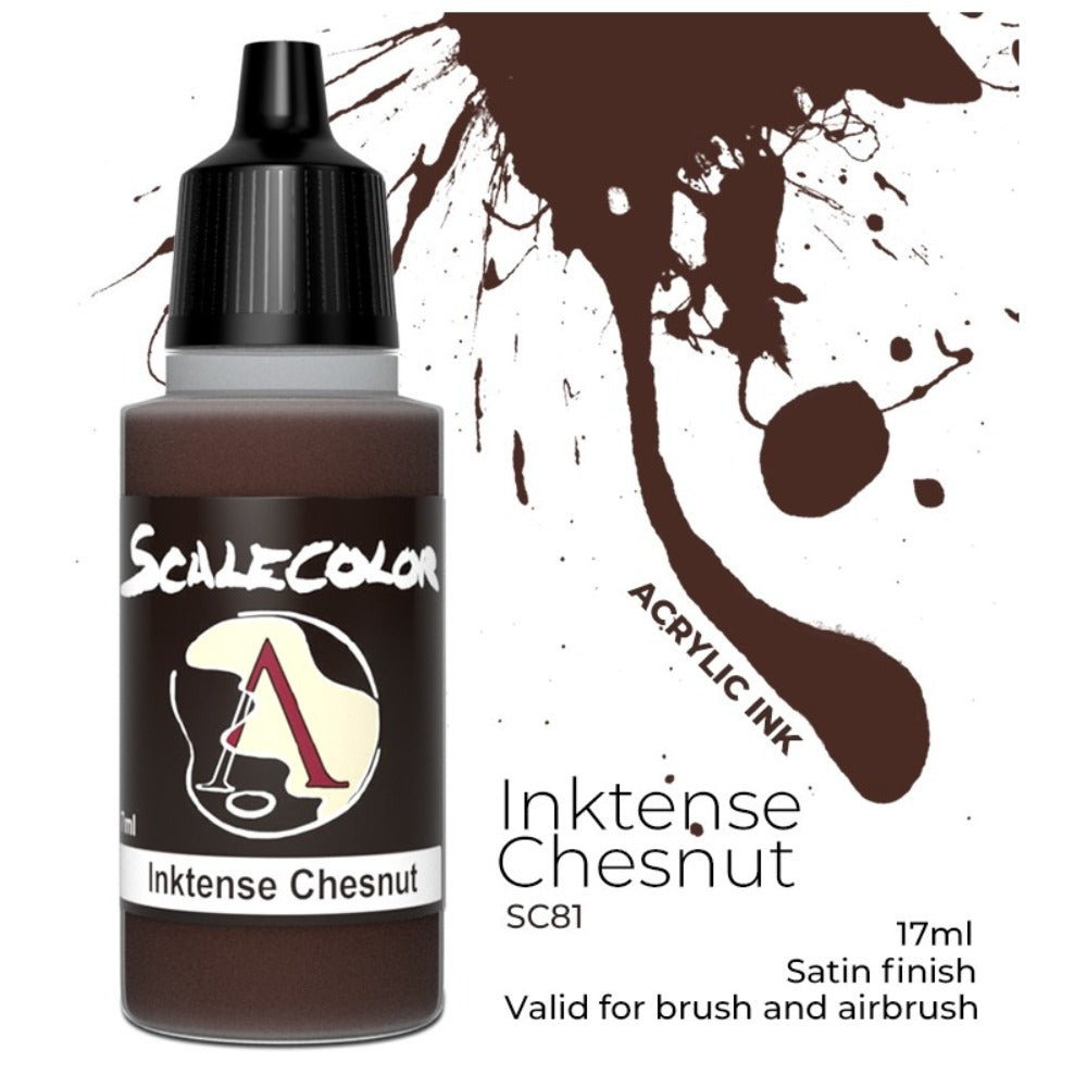 Scale 75 - Scalecolor Inktense Chestnut (17 ml) SC-81 Acrylic Paint