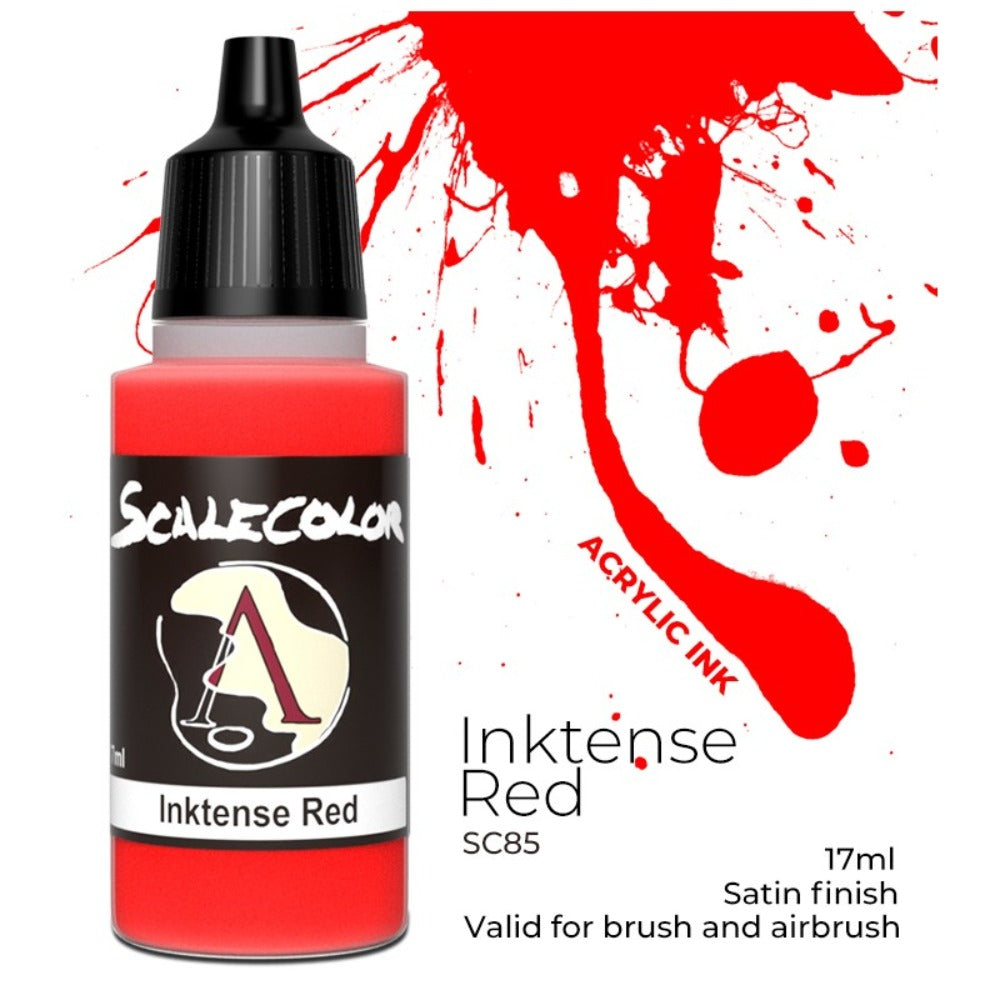 Scale 75 - Scalecolor Inktense Red (17 ml) SC-85 Acrylic Paint - Good Games
