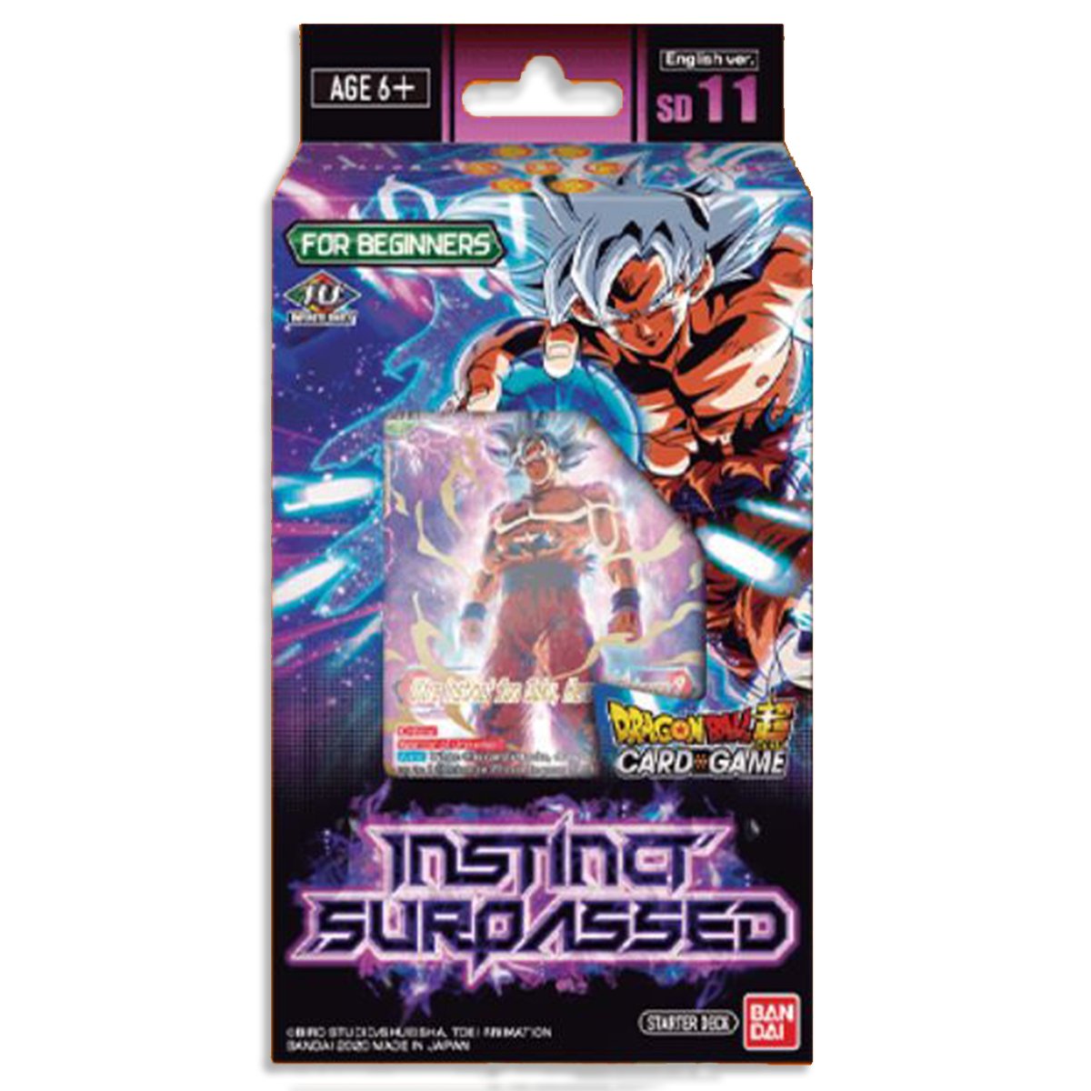 Dragon Ball Super Card Game - Instinct Surpassed Starter Deck [DBS-SD11] - Good Games
