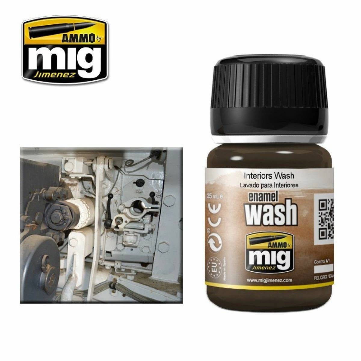 Ammo by MIG Enamel Washes Interiors Wash 35ml - Good Games