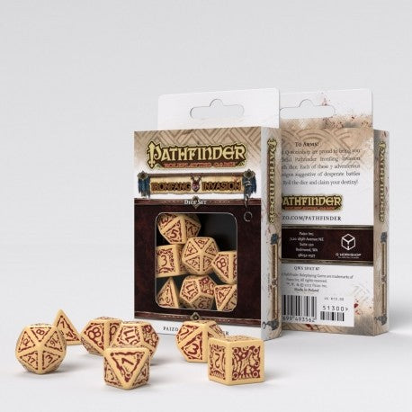 Q Workshop - Pathfinder Ironfang Invasion Dice Set (7) - Good Games