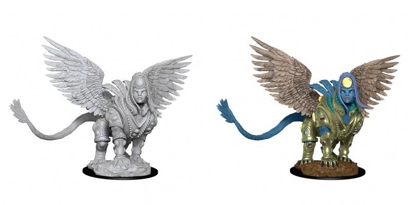 Magic: The Gathering Unpainted Miniatures Isperia Law Incarnate (Sphinx) - Good Games
