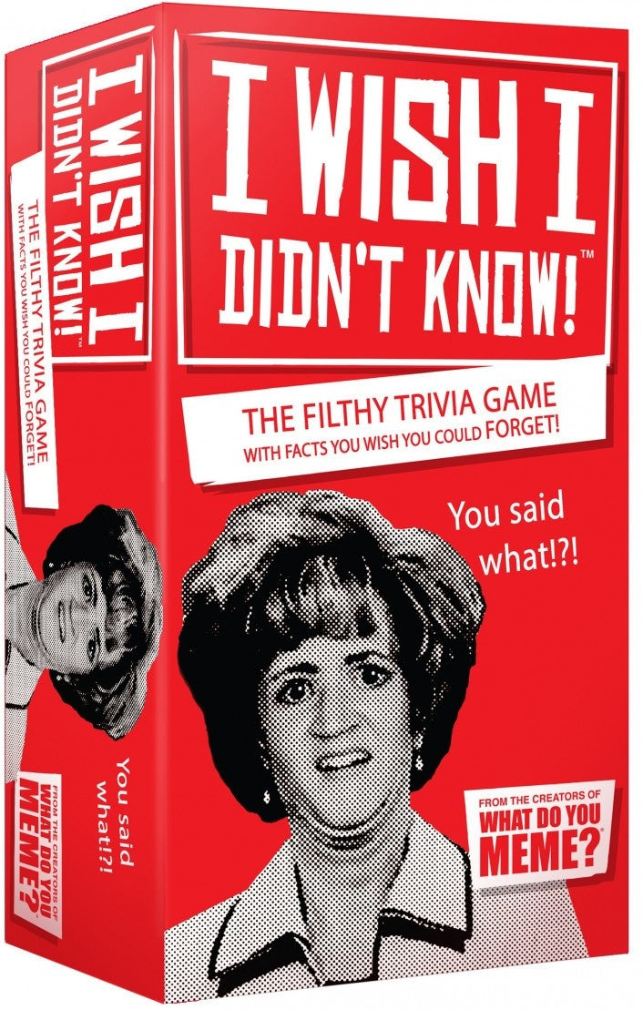 I Wish I Didnt Know!
