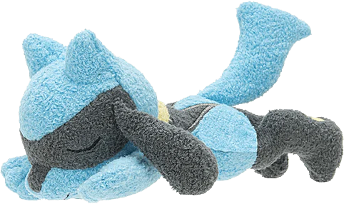 Sleeping Lucario Plush 5