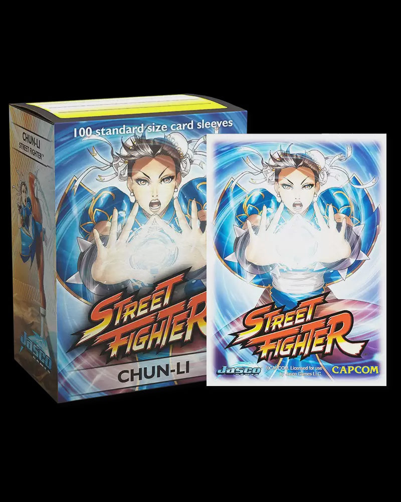 Dragon Shield - Brushed Art - Chun-Li Standard Size (100) - Good Games