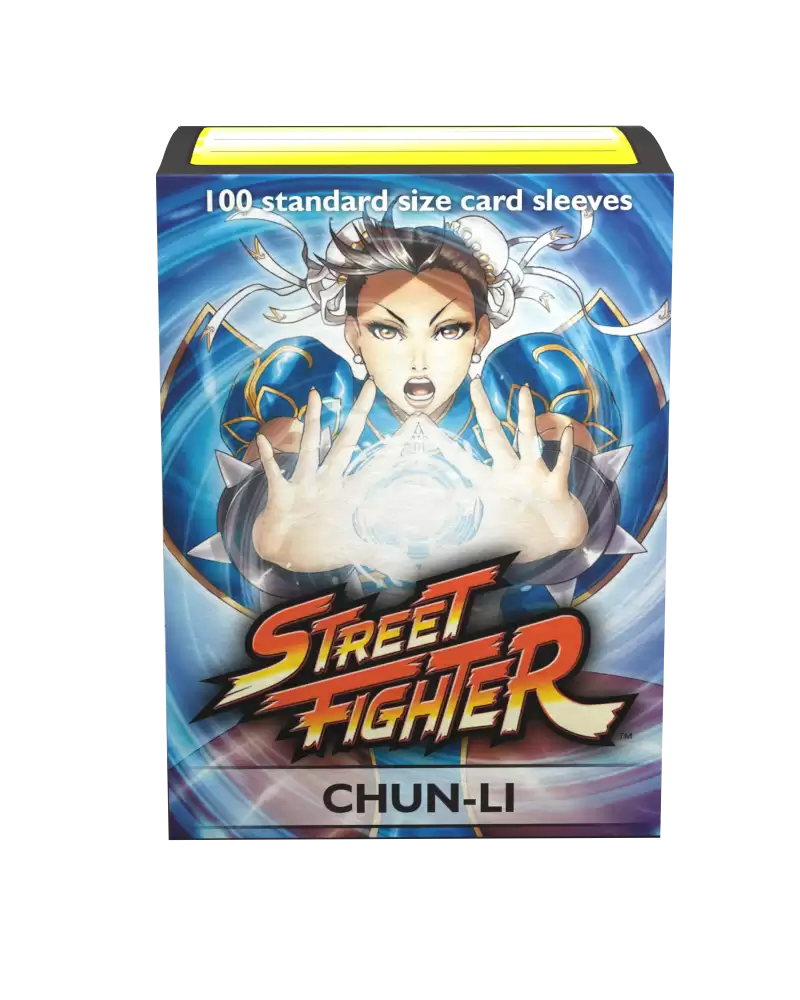 Dragon Shield - Brushed Art - Chun-Li Standard Size (100) - Good Games