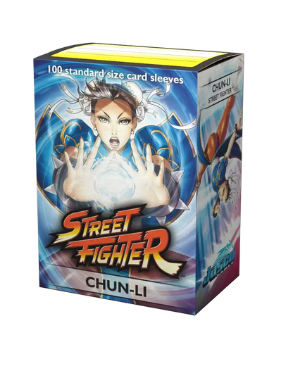 Dragon Shield - Brushed Art - Chun-Li Standard Size (100) - Good Games