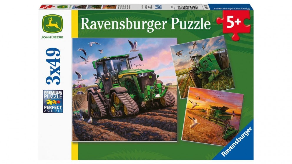 Ravensburger - Seasons of John Deere 3x49 Piece Jigsaw