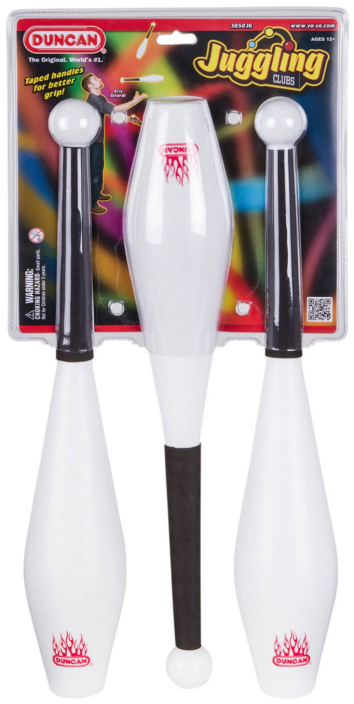 Duncan Juggling Clubs Set of 3 (assorted colours) - Good Games